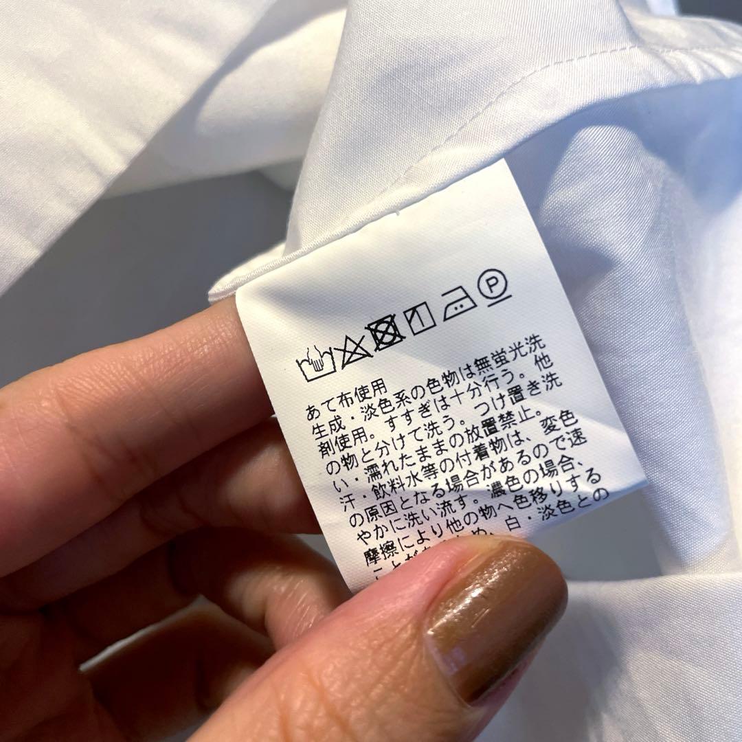 T-mat ティーマット　ブラウス　フリル　シャツ　リボン