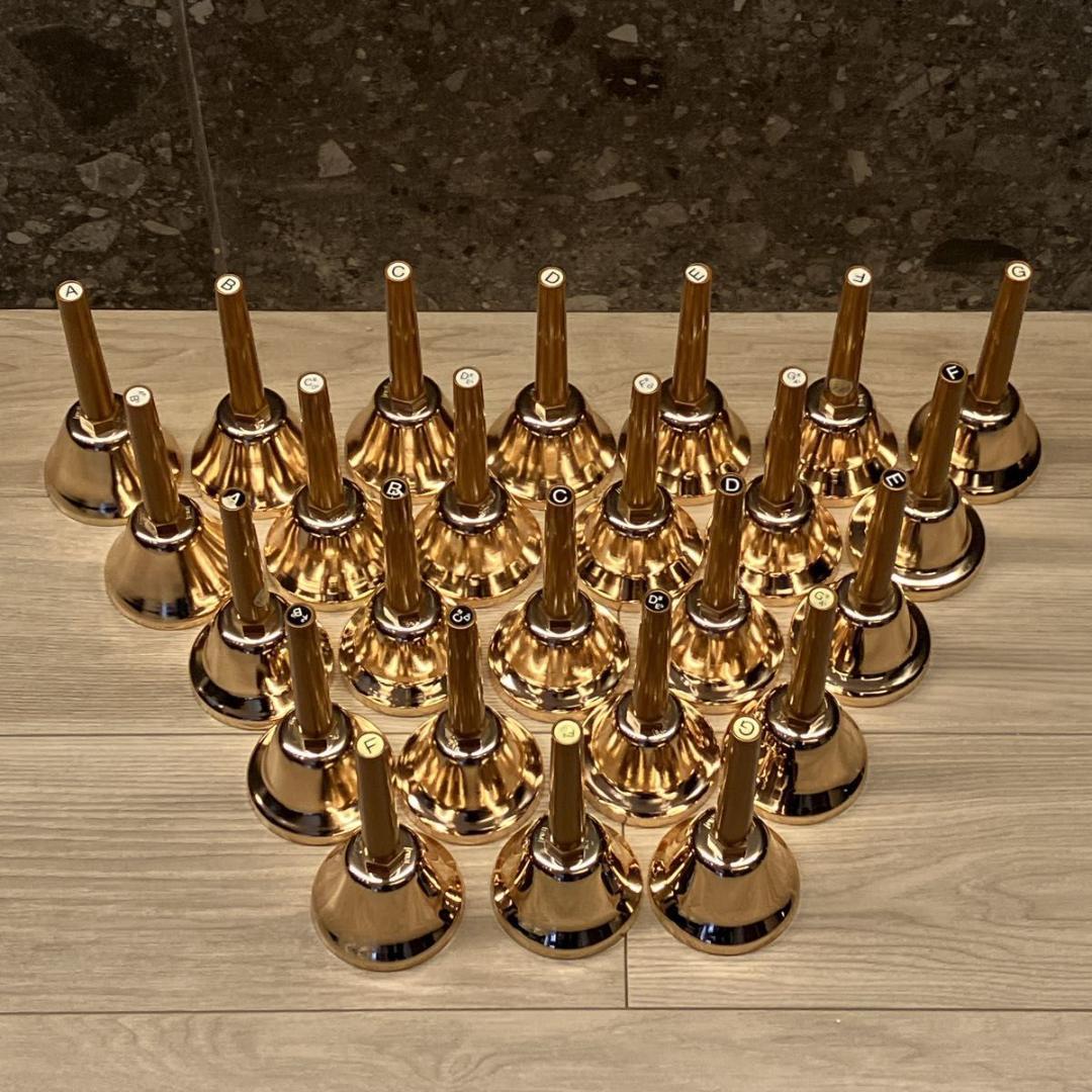 内田洋行 UCHIDA ミュージックベル ハンドベル MB-G 25音セット