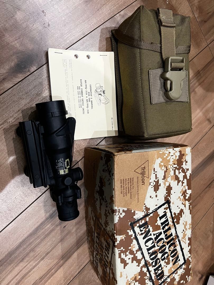 Trijicon ACOG 実物　放出　ta31 rco m4