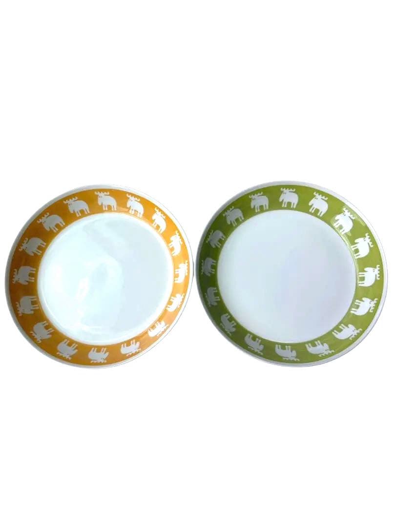 【ほぼ新品未使用品】moz お皿セット リサラーソン保存容器　ムーミンボトル