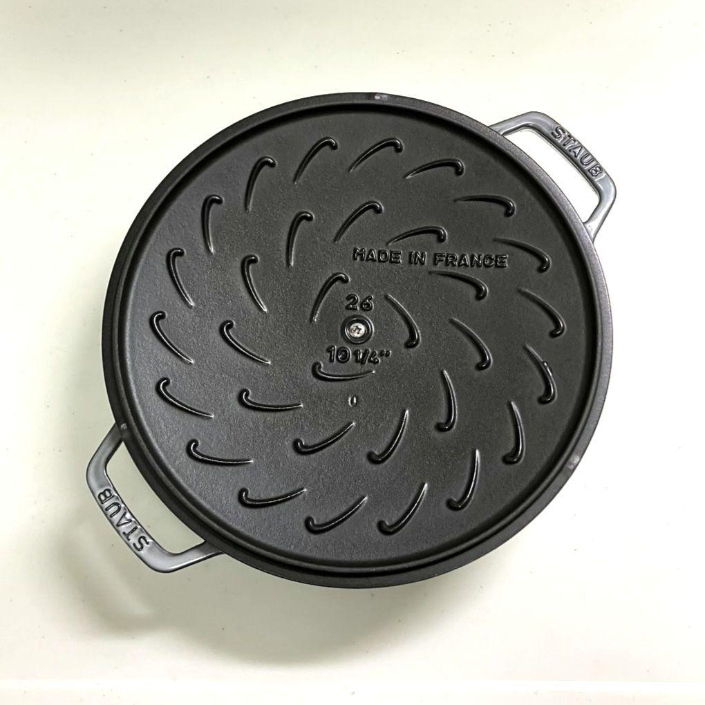 ストウブ　ブレイザー　ソテーパン　グレー　26センチ