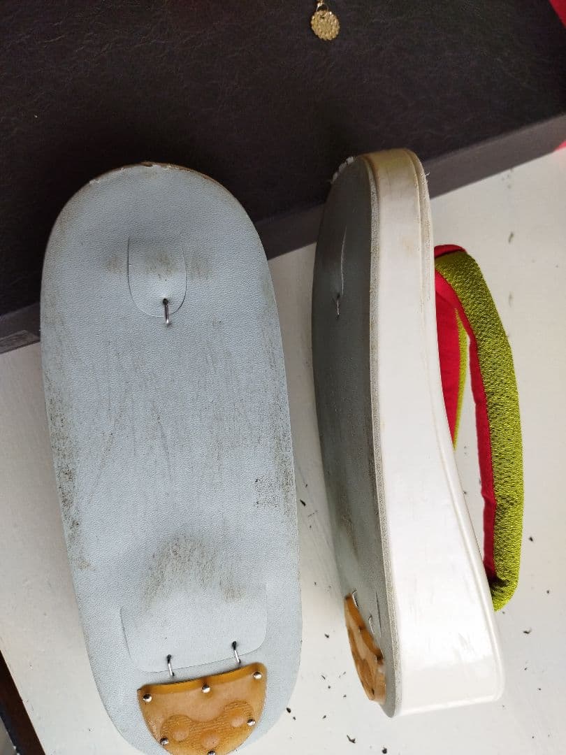 専用です☆上級品☆抹茶　縮緬　刺繍　作り帯と筥迫セット