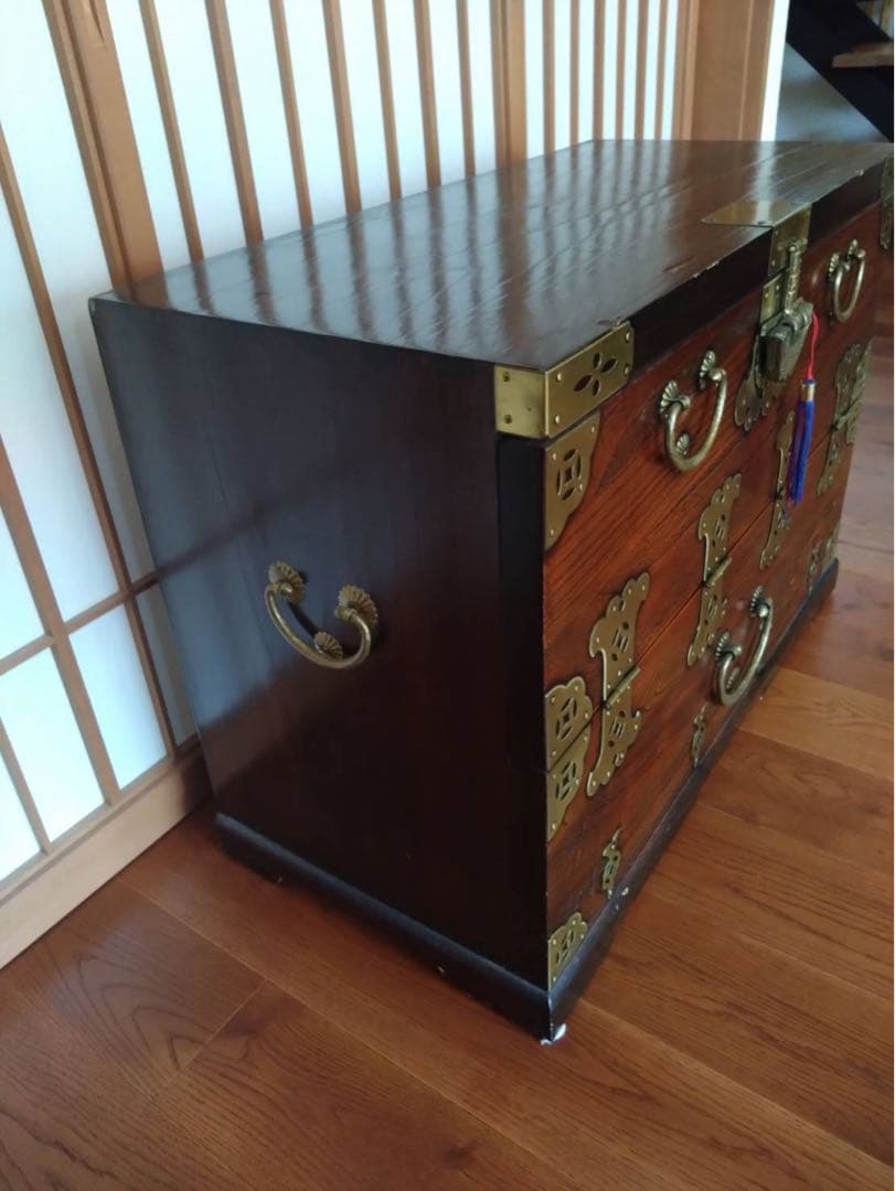 李朝箪笥 バンダジ