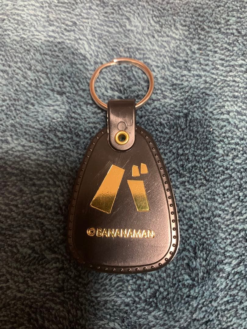 新作 バナナマン 2025 POPUP 限定 キーホルダー 黒金　新品