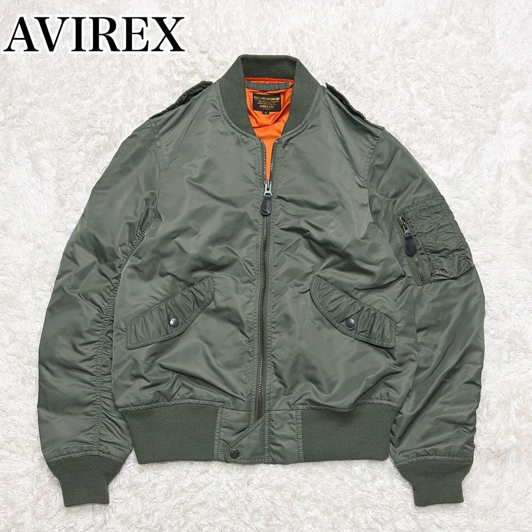 【極美品✨】AVIREX MA-1 フライトジャケット y2k 短丈 XL