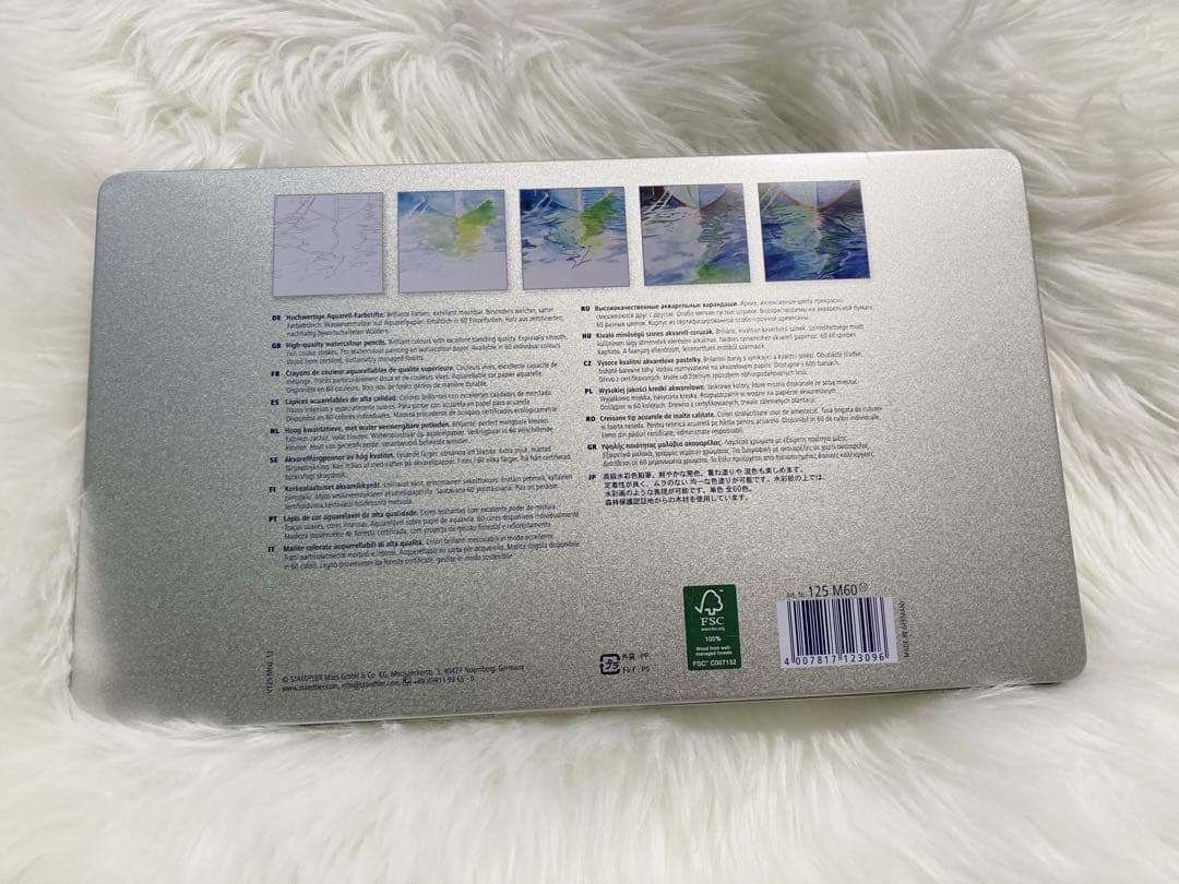 ステッドラー Karat Aquarell 60色 水彩色鉛筆セット