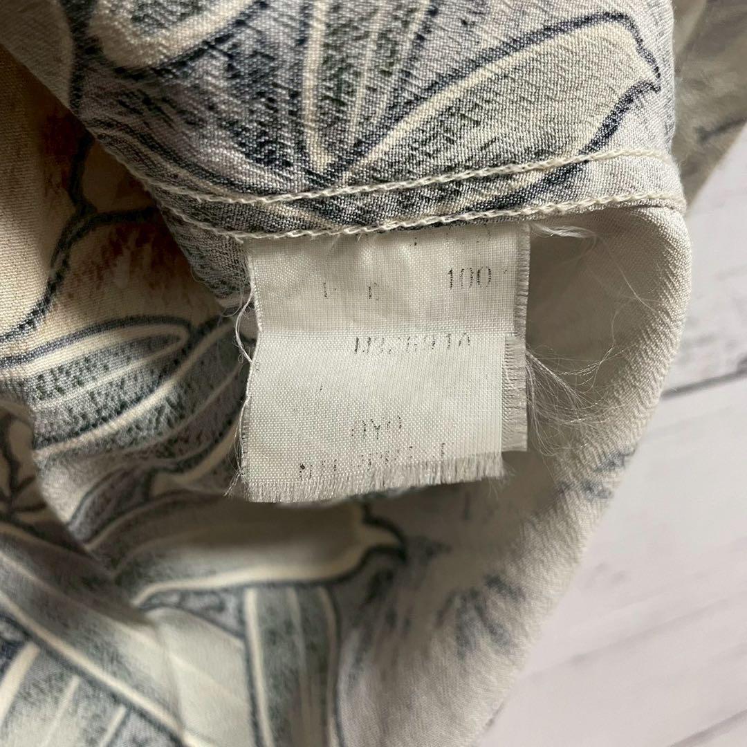 1【人気Lサイズ】サンサーフ☆総柄 タイガー 大人気モデル アロハシャツ119