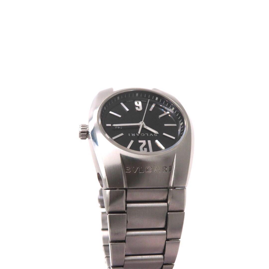☆極美品 EG30S エルゴン BVLGARI ブルガリ 時計 ブラック
