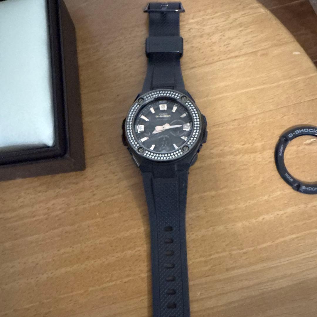 G-SHOCK GST-W310 BDD CZダイヤカスタム
