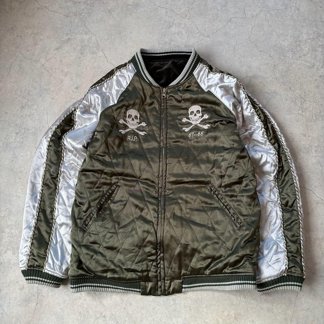 HYSTERIC GLAMOUR リバーシブル ベロア スカジャン