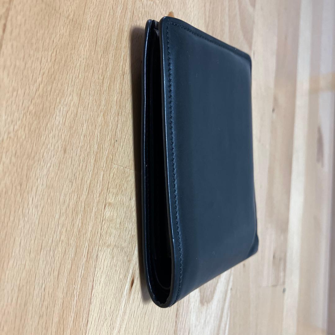 ココマイスター　シェルコードバンジョンブル2つ折り財布