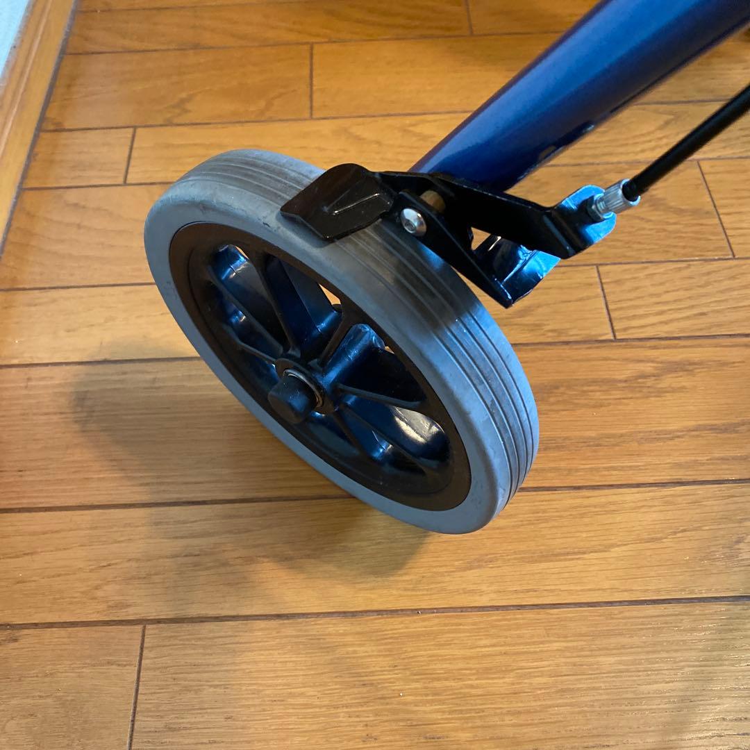 歩行器 竹虎ハッピーII NB ブルーメタリック