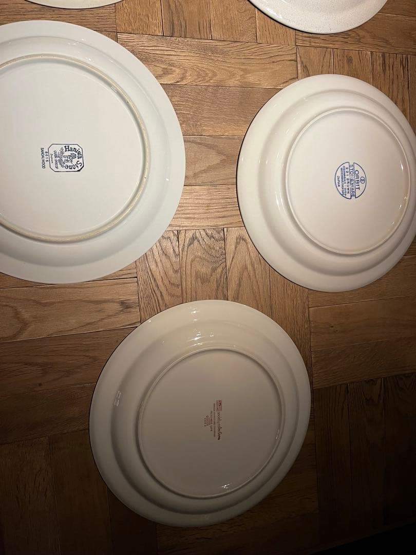 大皿ストーンウェア　7枚セット