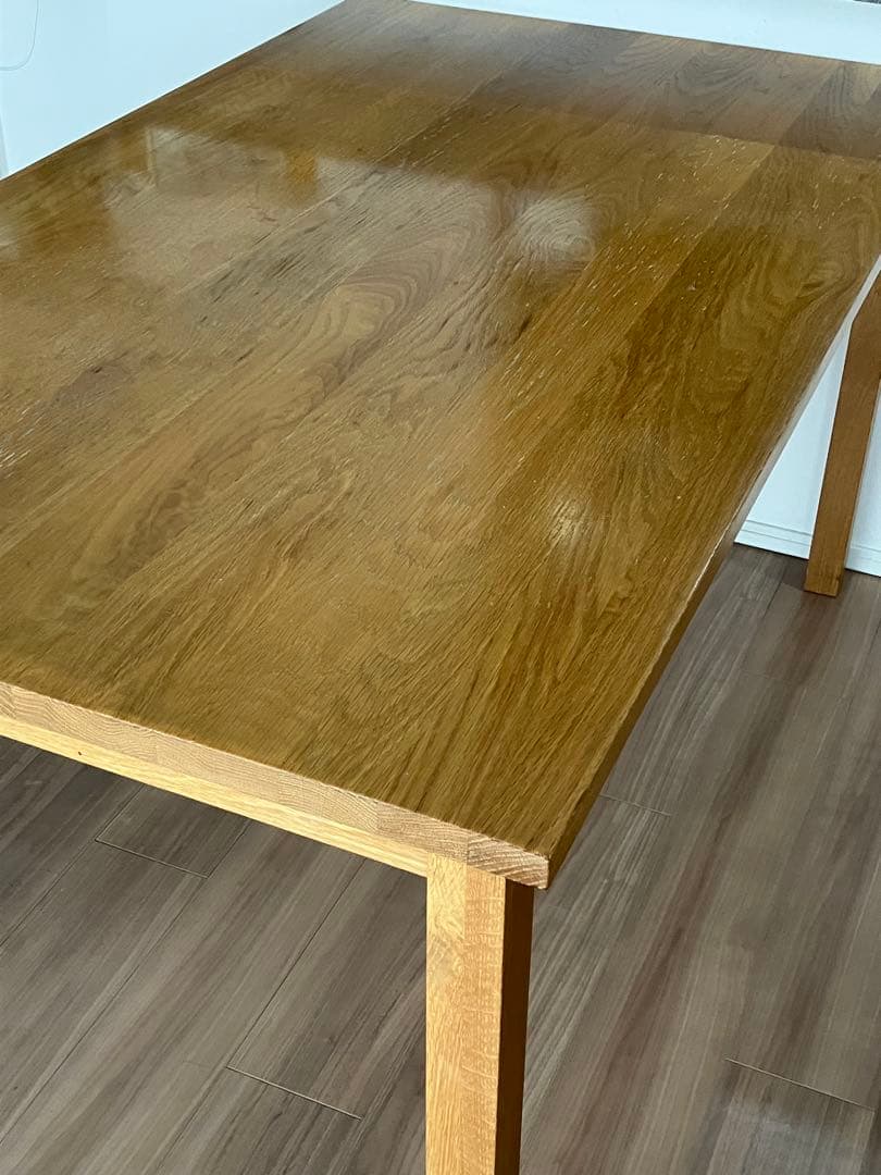 無印良品 MUJI ダイニングテーブル　オーク無垢材　140サイズ