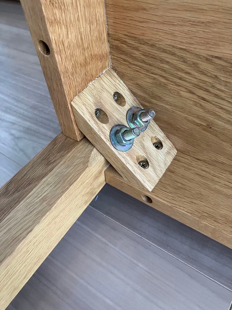 無印良品 MUJI ダイニングテーブル　オーク無垢材　140サイズ