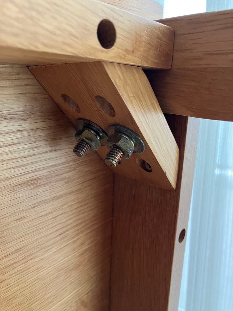 無印良品 MUJI ダイニングテーブル　オーク無垢材　140サイズ