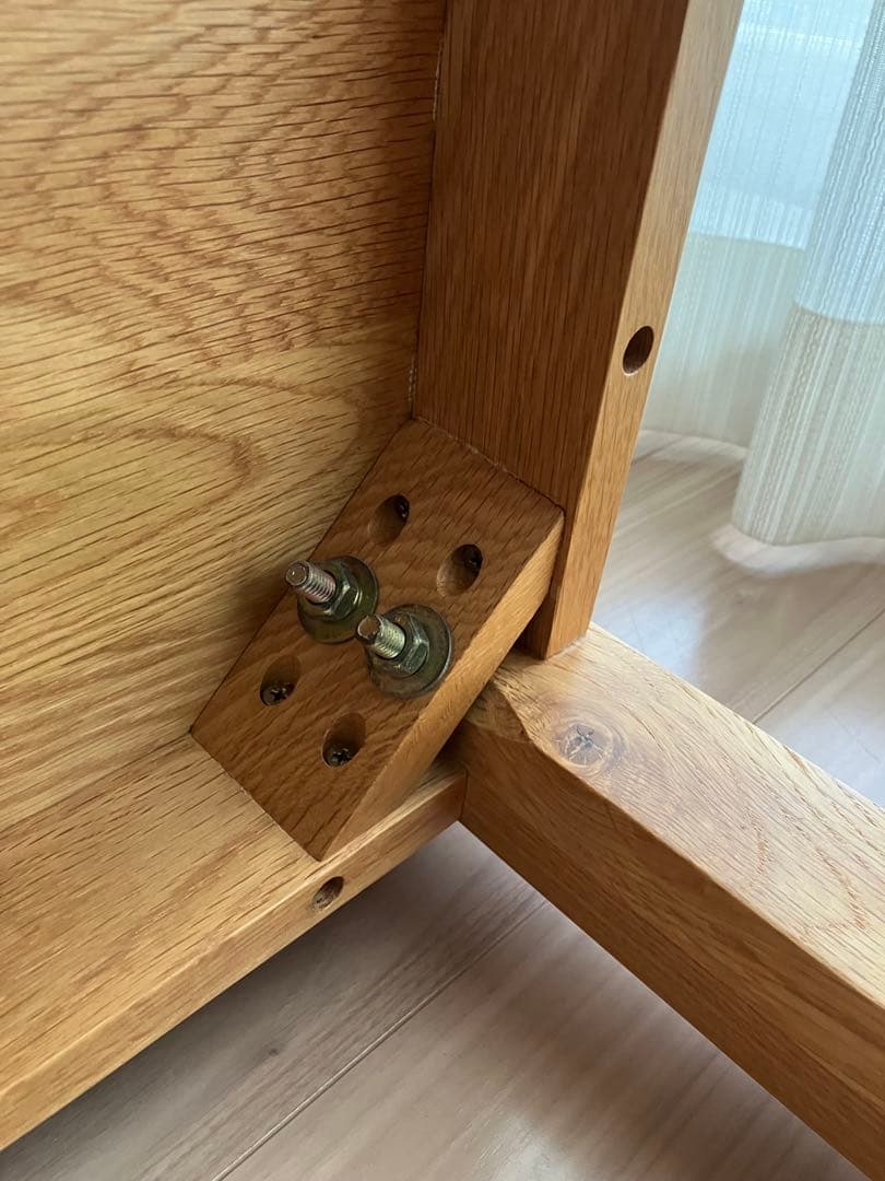 無印良品 MUJI ダイニングテーブル　オーク無垢材　140サイズ