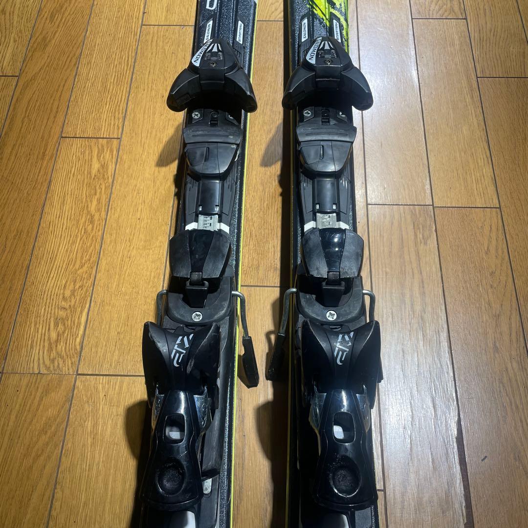 【値下げ】salomonサロモンX-KART164 金具セット　小中回り志向