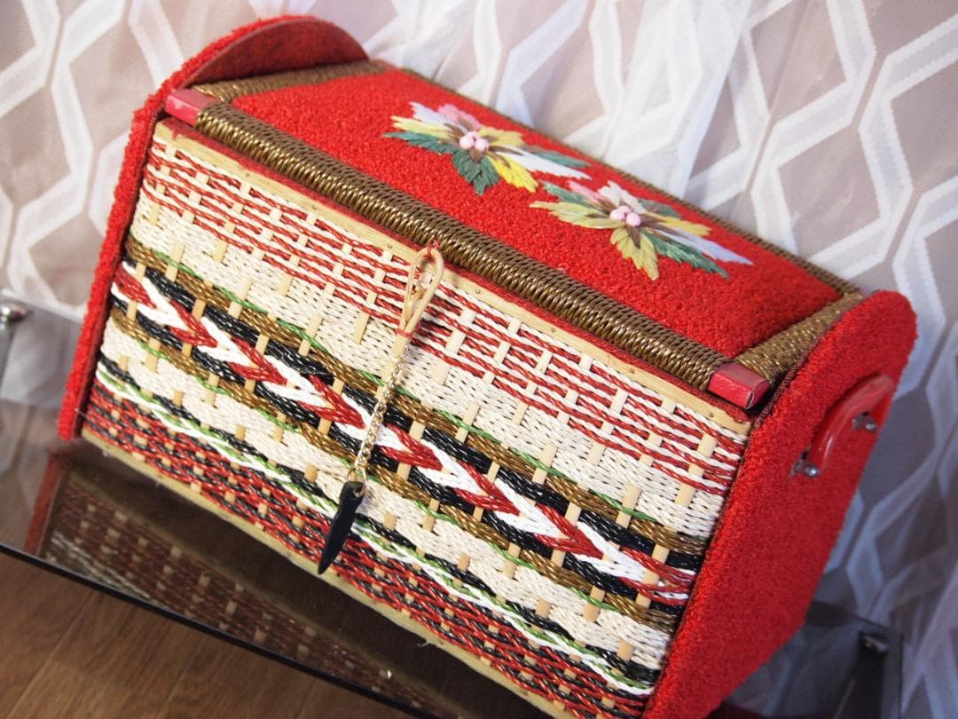 ☆小物ボックス レトロボックス アンティークボックス オシャレカラー☆L1