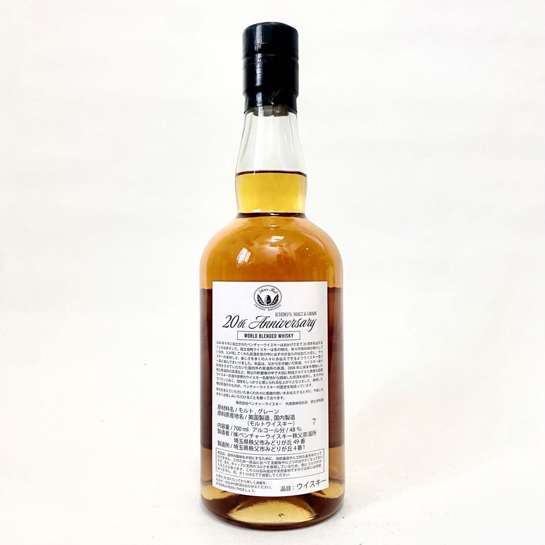 秩父蒸溜所 20th Anniversary イチローズモルト バッチ7