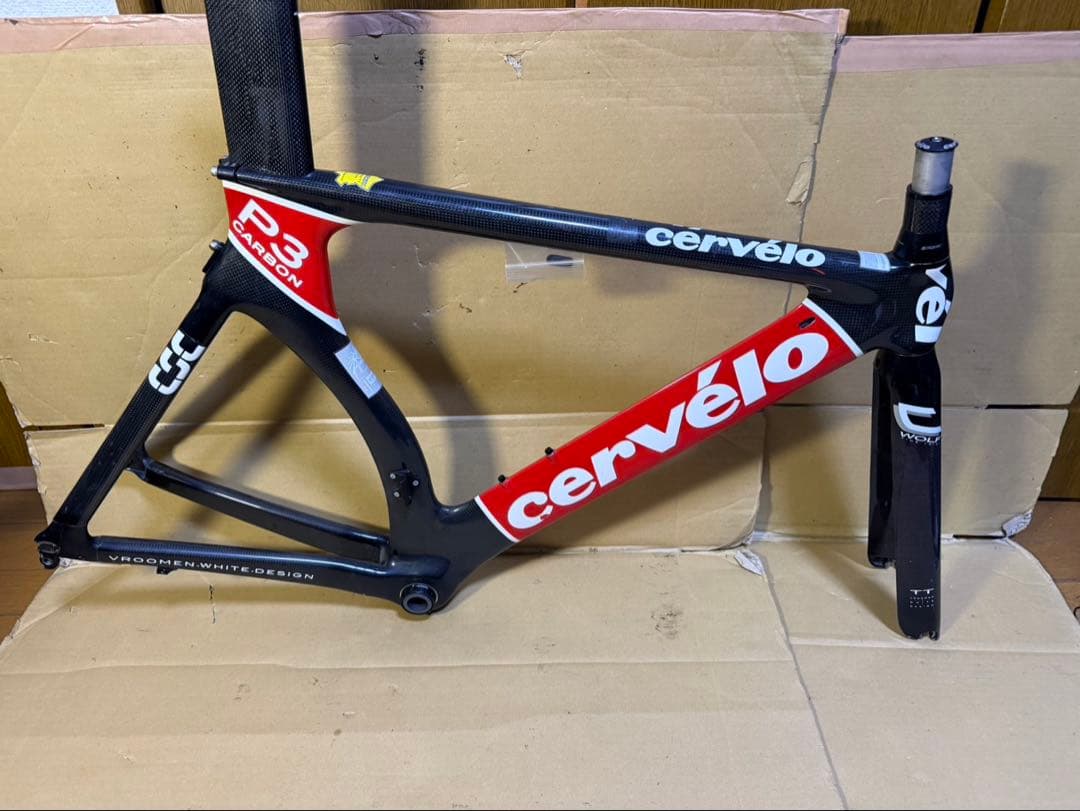 cervelo P3 carbon カーボンフレーム TTバイク フレームセット
