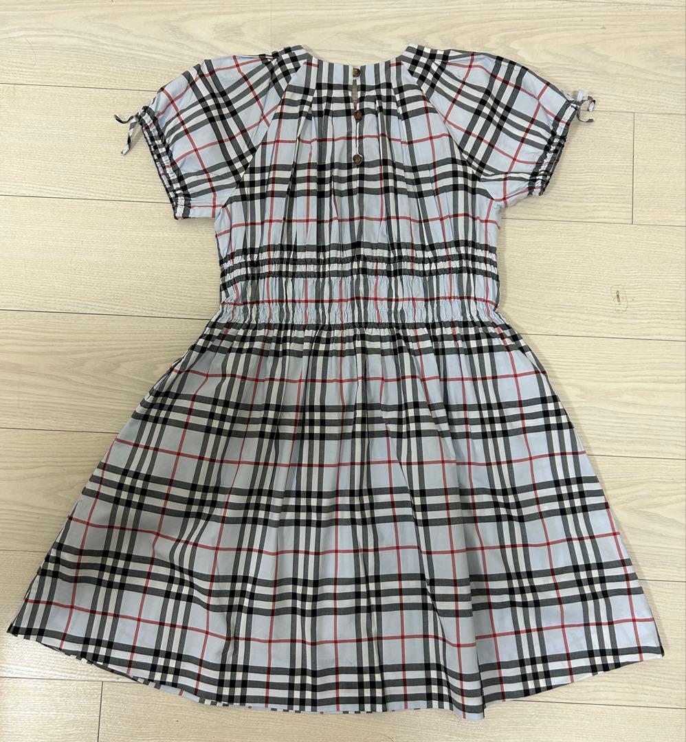 BURBERRY チェック柄 半袖ワンピース 150〜160