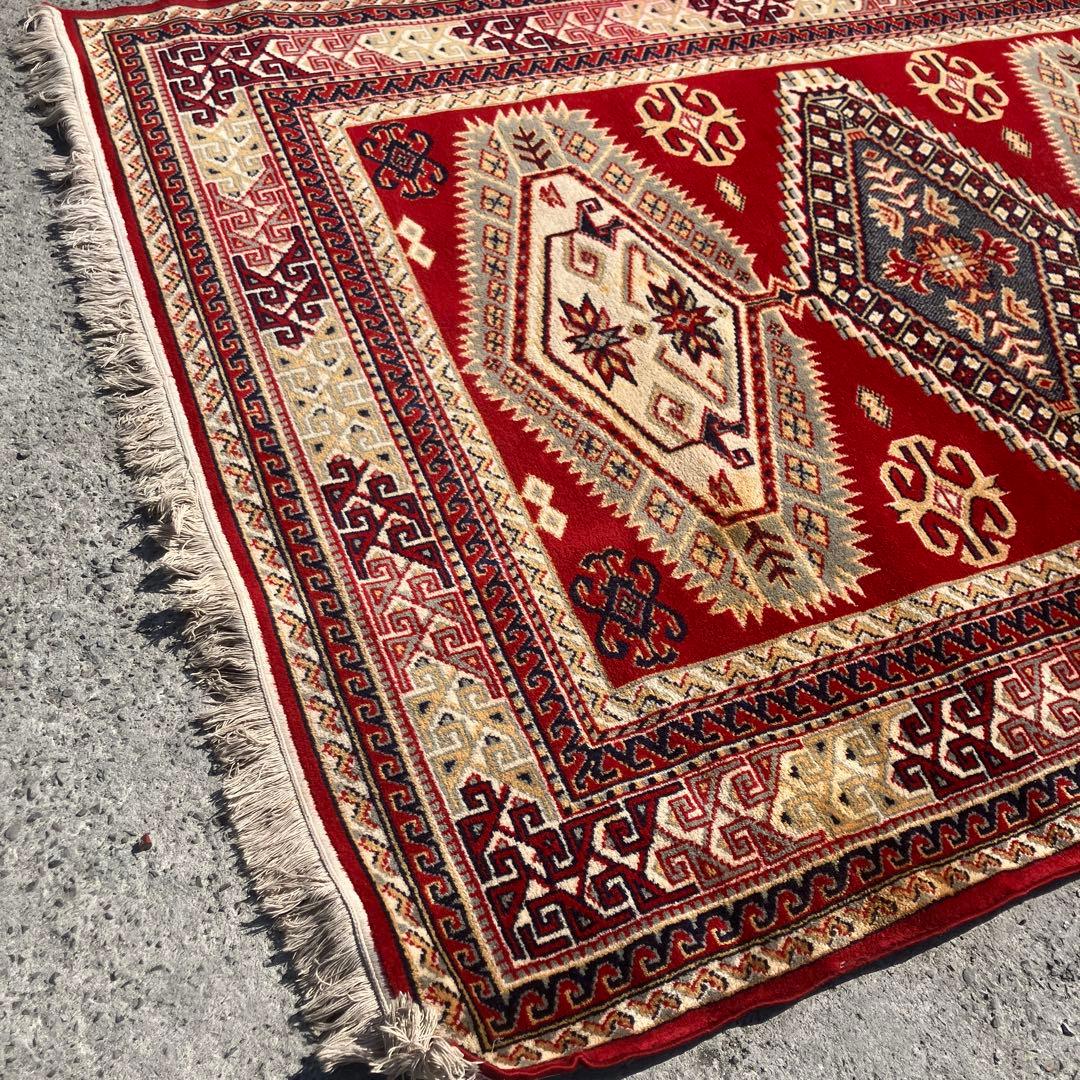 balta ARAKSTAN 民族柄 ペルシャ絨毯 大型絨毯 カーペット ラグ