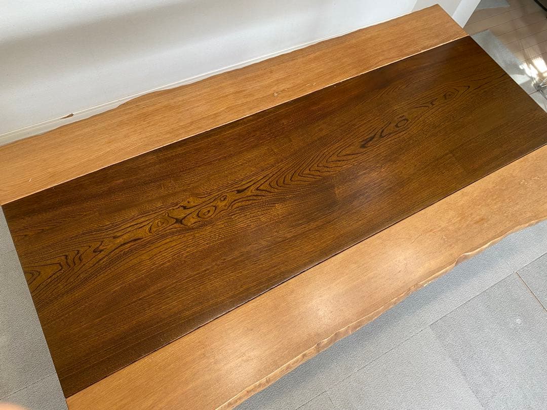 カリモク　ダイニングテーブル　サイズ約長165×幅90×高63cm 板厚4cm