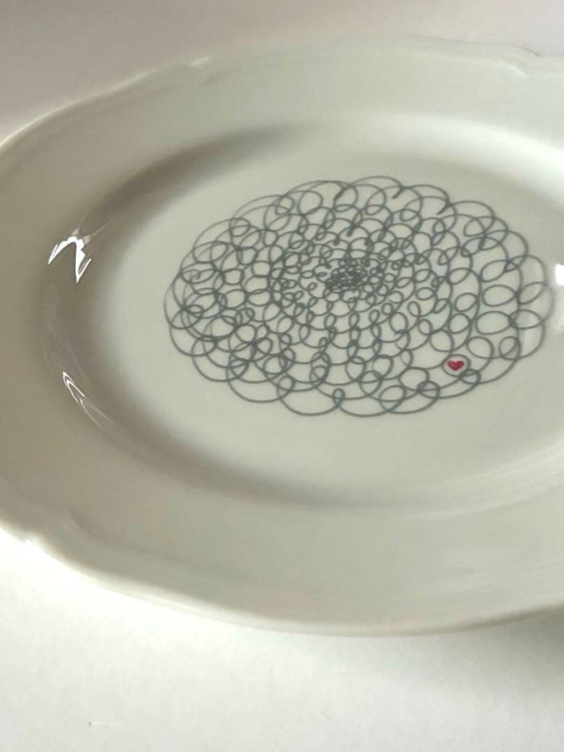 ミナペルホネン×リチャードジノリ　リム皿