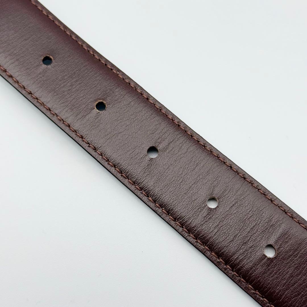 ✨美品✨セリーヌ ベルト 馬車金具 ゴールド金具 レザー 本革 メンズ 紳士