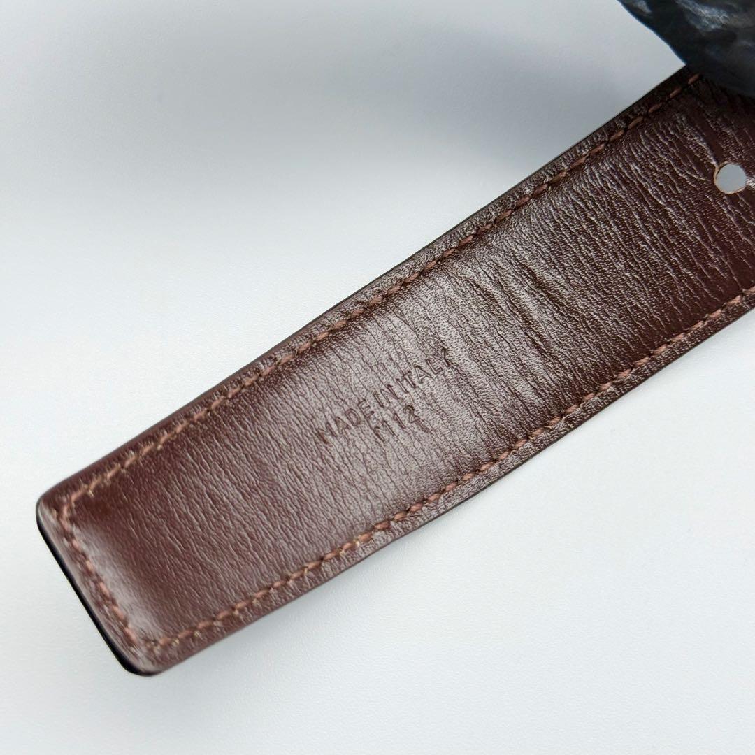 ✨美品✨セリーヌ ベルト 馬車金具 ゴールド金具 レザー 本革 メンズ 紳士