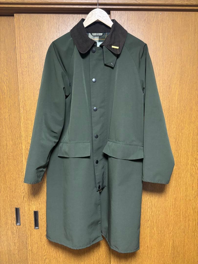 Barbourノンワックスコート