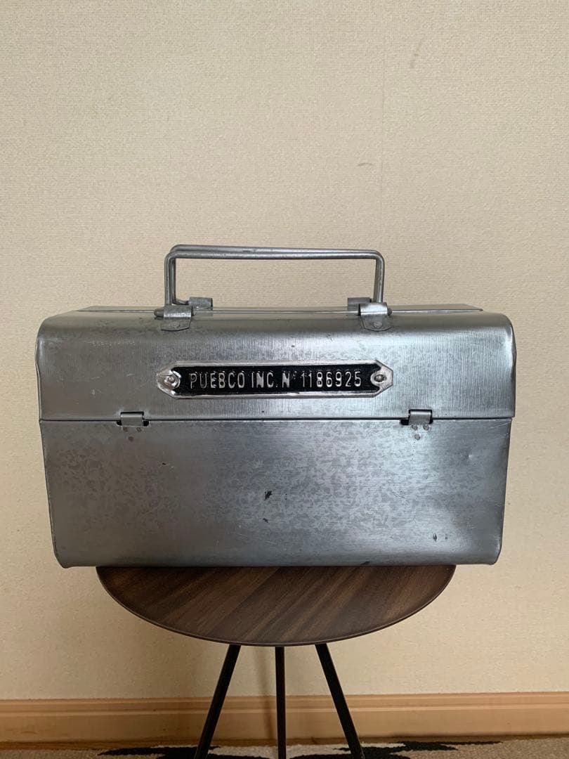 PUEBCO シルバー ボックス型ケース 1186525