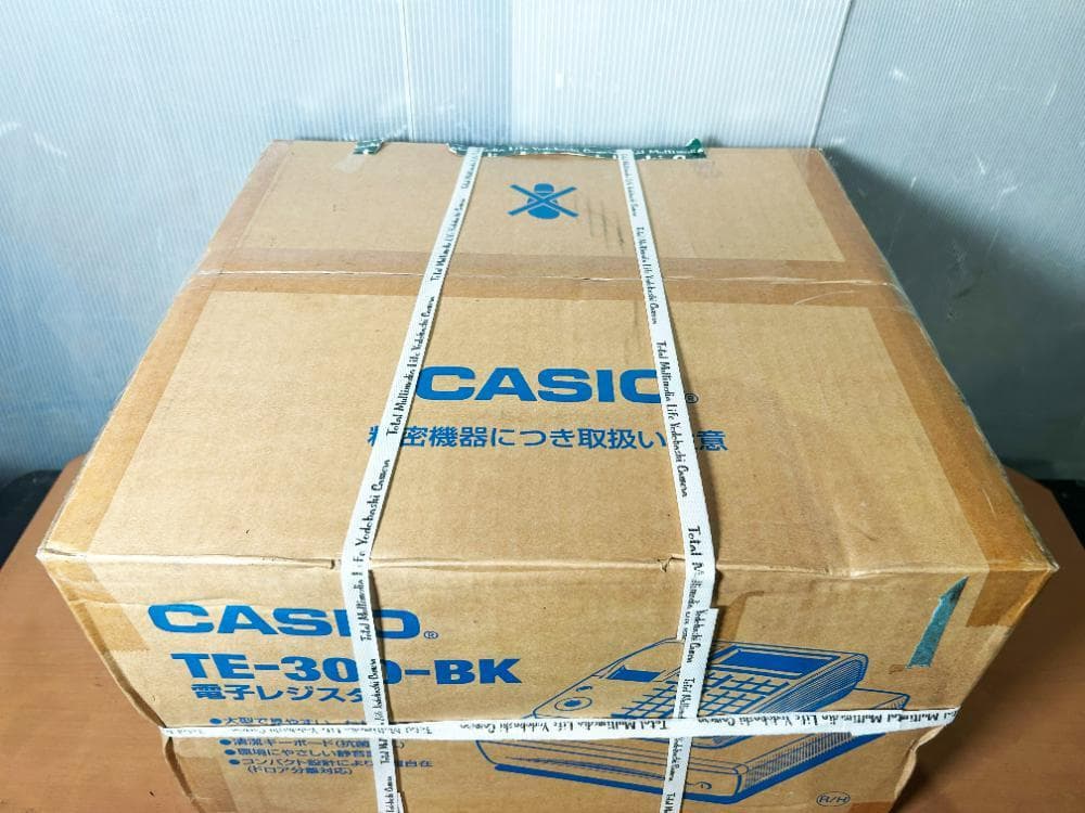 ☆新品未開封★CASIO 電子レジスタ【TE-300-BK】F478