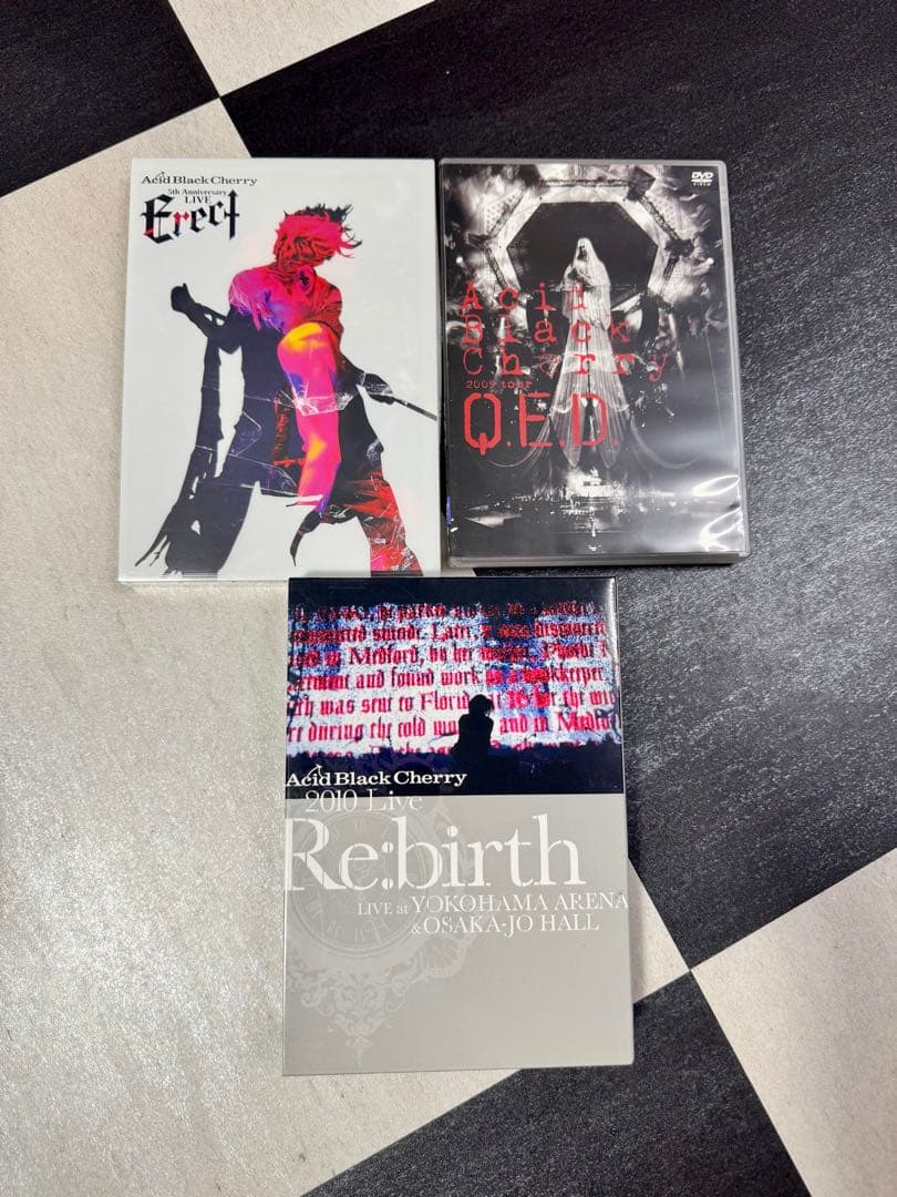 Acid Black Cherry DVDセット QED Erect Re:bi