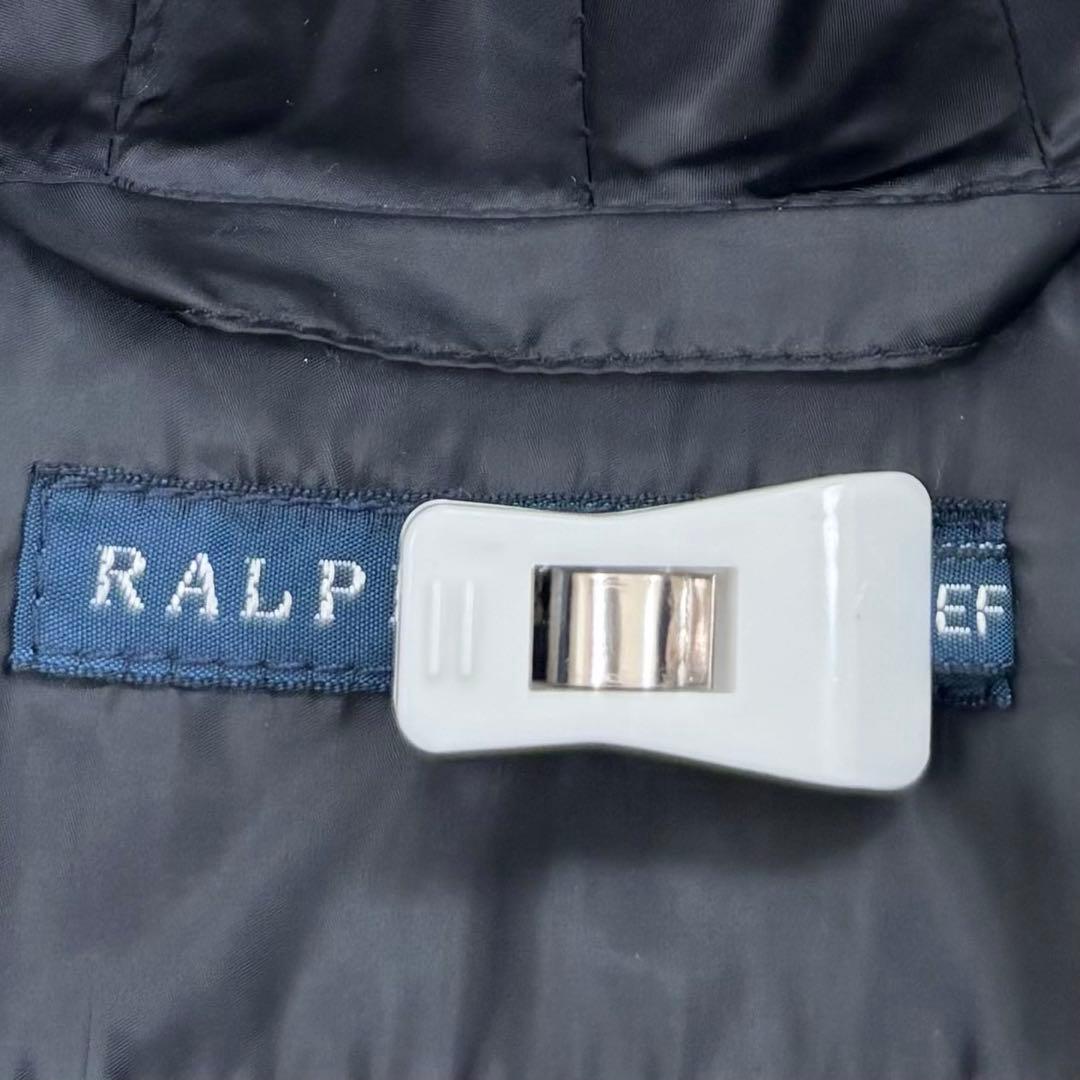 ラルフローレン ダウンジャケット ショールカラー　ダウンコート ブラック