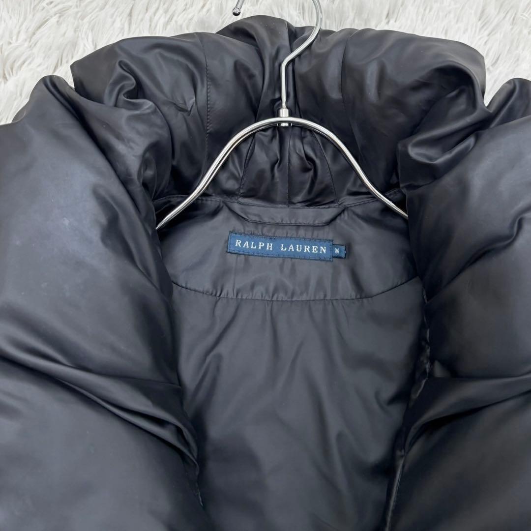 ラルフローレン ダウンジャケット ショールカラー　ダウンコート ブラック