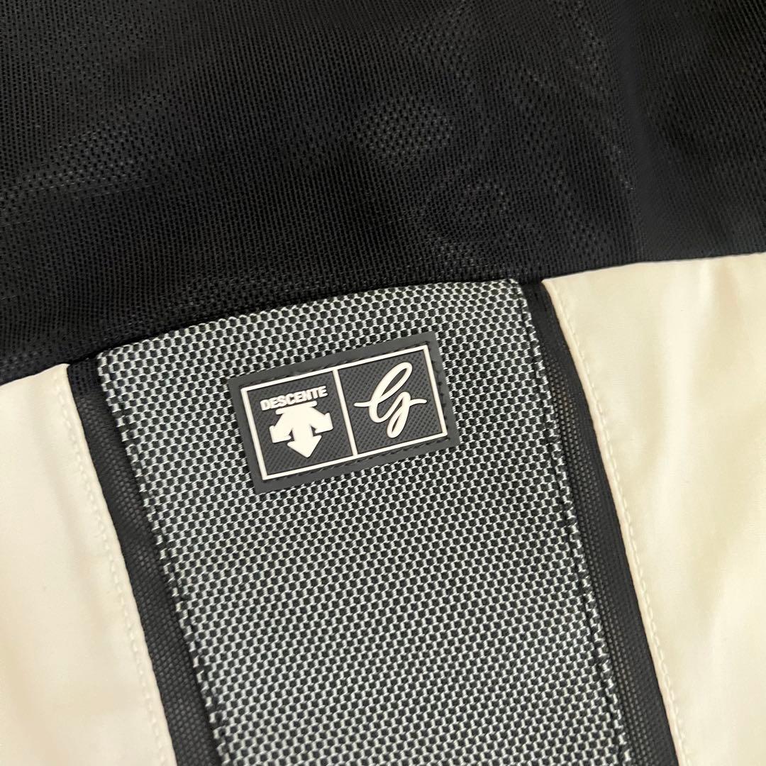 DESCENTE GOLF デサントゴルフ　セットアップ　メッシュ　ロゴ　M
