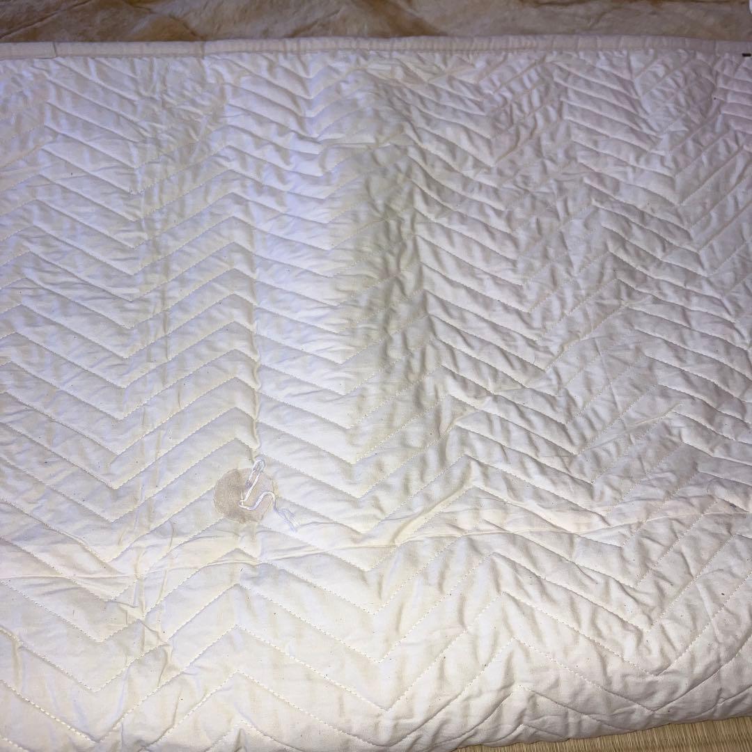 ムートンシーツ（ダブル）京都西川ミンクーファールノン　羊毛皮　ムートン布団・敷物