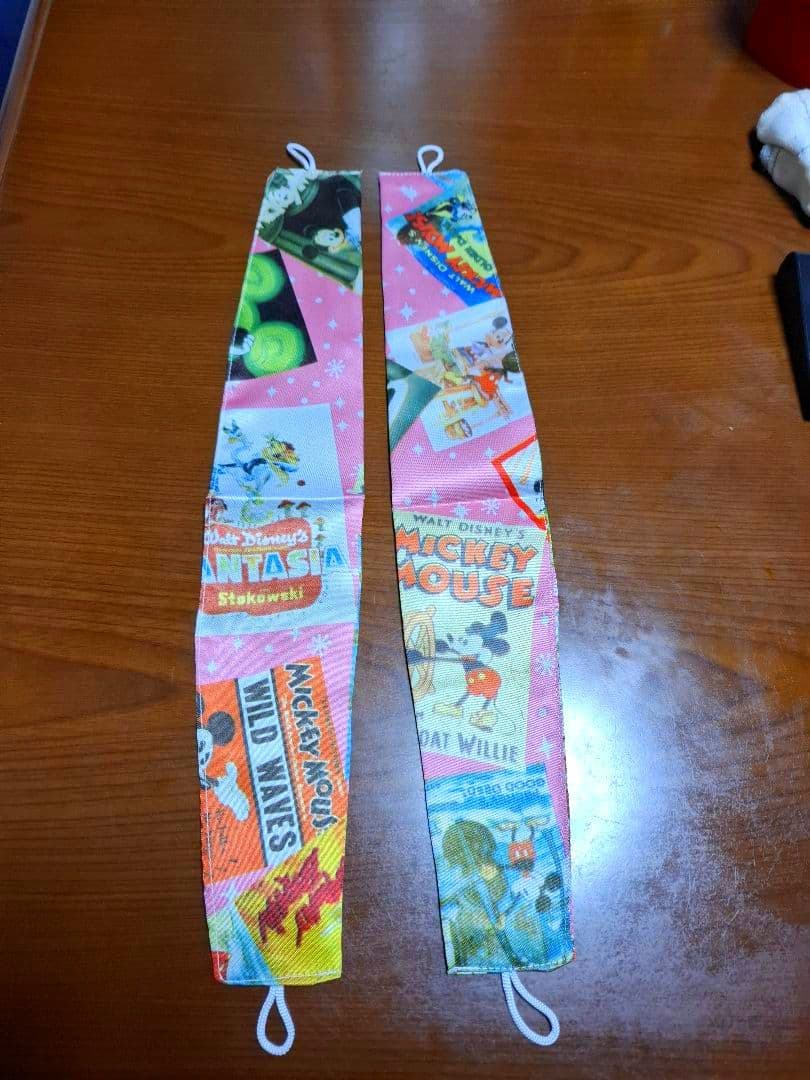 ディズニー カーテン ミッキー 半間 レトロ