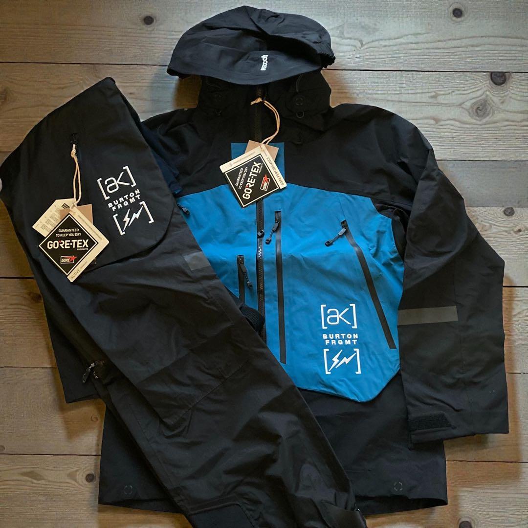 新品 Burton ak Fragment GORE-TEX 3L セット S