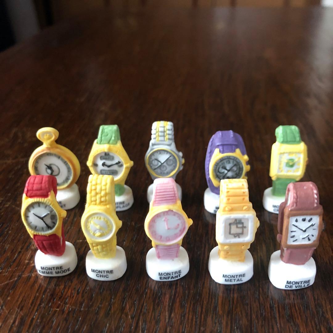 フェーヴ　ミニチュア腕時計コレクション　10個