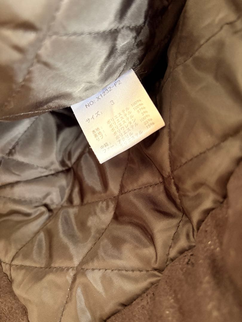 Xfrm ファーブルゾン ボア ショート丈 グランジY2Kジャケット