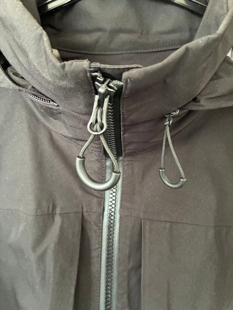 TECH JACKET マルチポケット 3レイヤー 黒 サイズ2