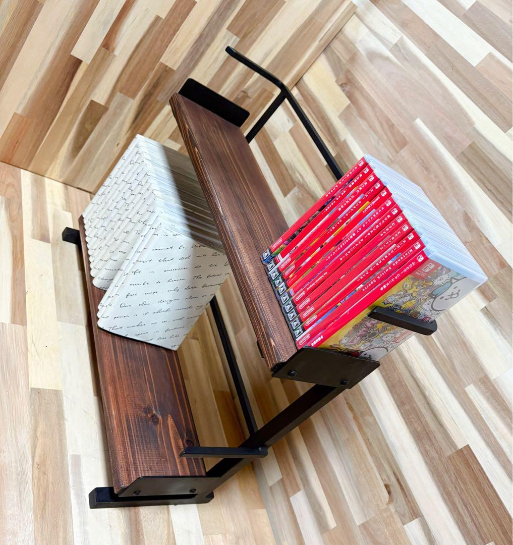 アイアン本棚、ブックスタンド