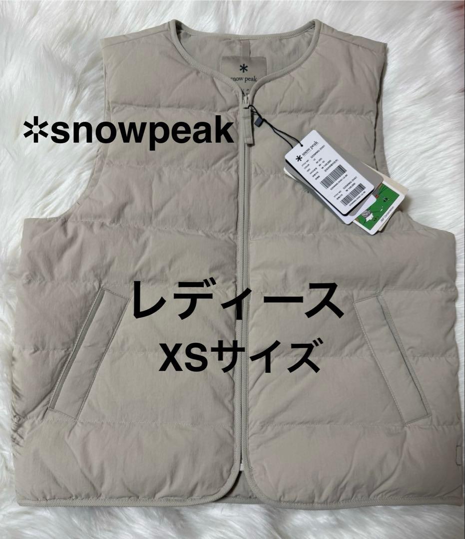 peak BTSV着用 ダウンベスト