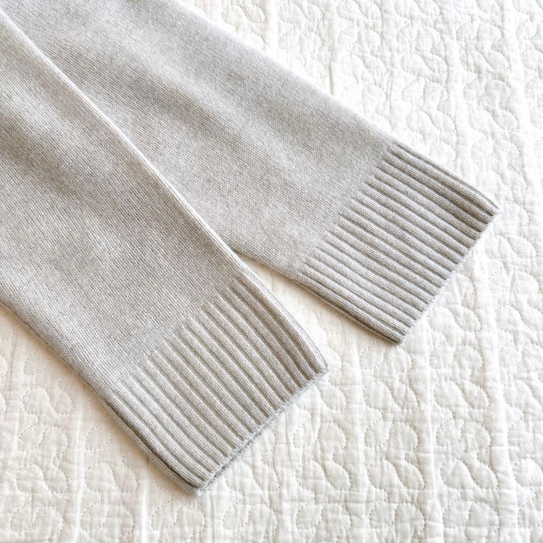 美品✨ フレームワーク タートル ニット カシミヤ混 ウール オーバーサイズ