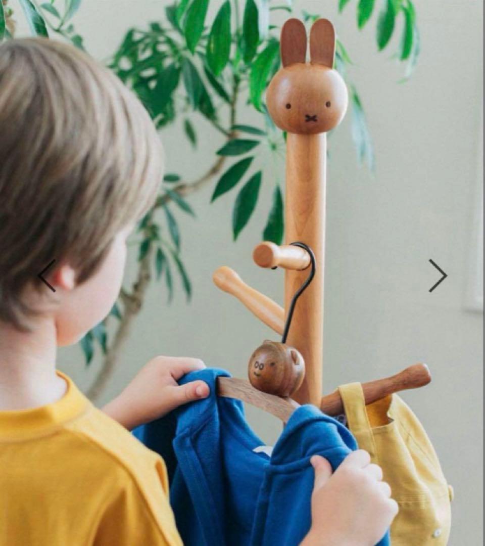 新品未開封♡studioCLIP ミッフィー　キッズポールハンガー