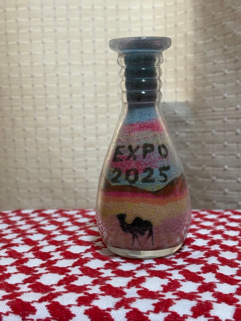 さ*)様 C サンドアート　ヨルダンの砂