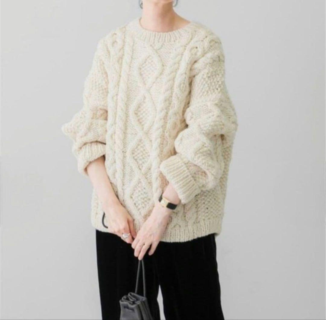 かぐれ　ペルーアランクルーネックニット